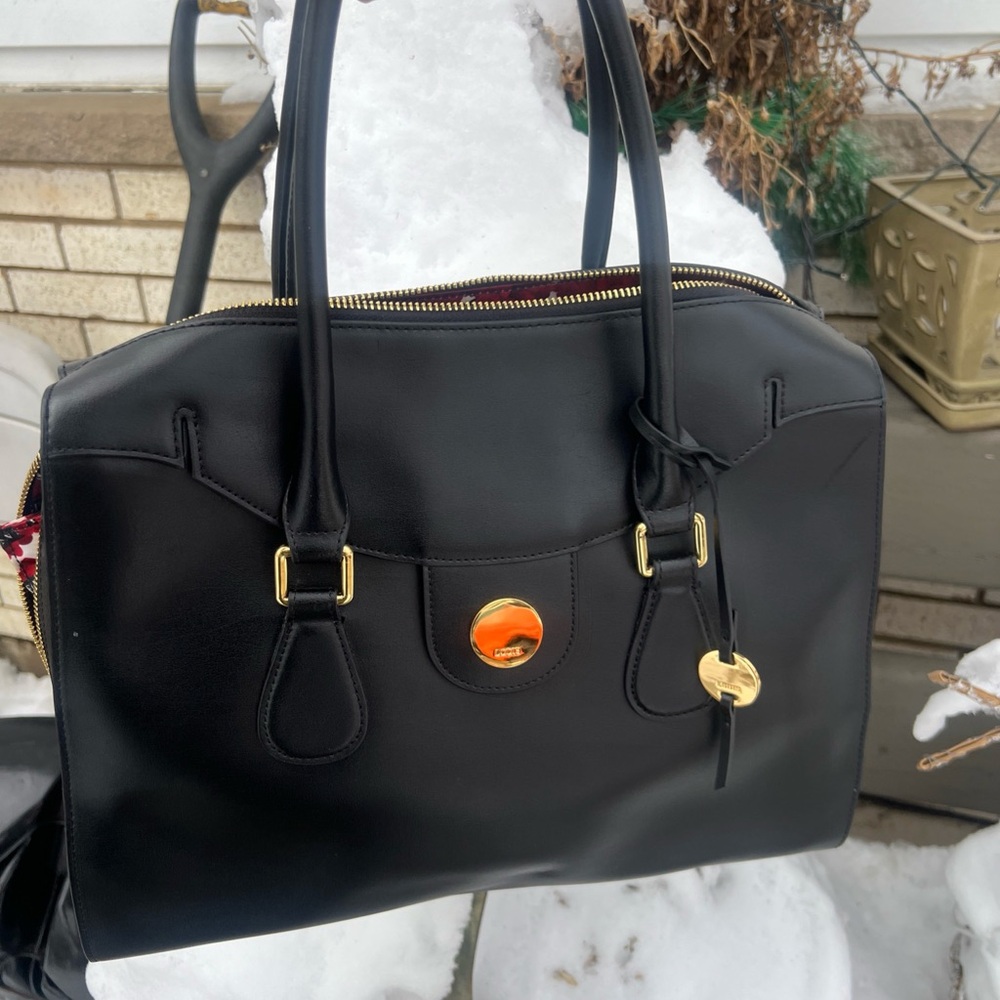 LODIS Lodis Rodeo RFID Gwyneth Zip Top Tote #8503RDEO-BLK Computer/work Bag Tote